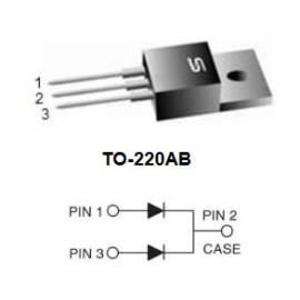 دوبل دیود SR1660-16A-60V