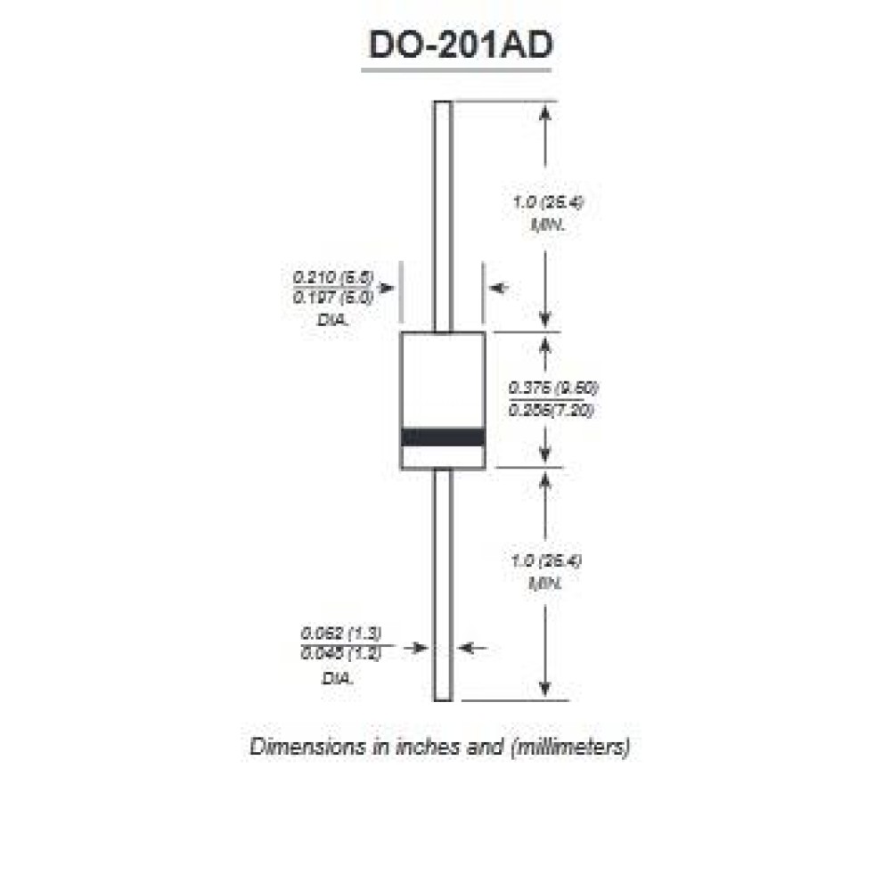دیود شاتکی SB5100-5A-100V
