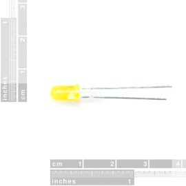 ال ای دی خود رنگ زرد 5mm